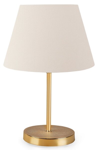 Opviq Stolná lampa Ayda krémová/zlatá