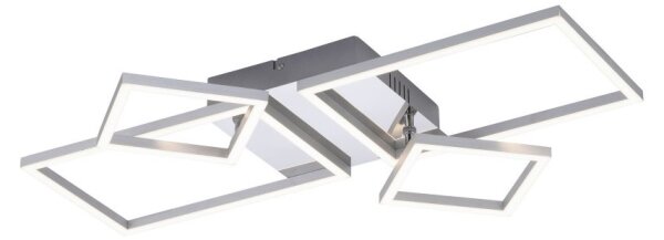 Leuchten Direkt 14030-55 - LED Prisadený luster IVEN 2xLED/12W/230V + 2xLED/5,5W