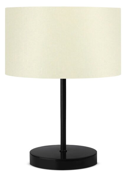 Opviq Stolná lampa Barabas krémová/čierna