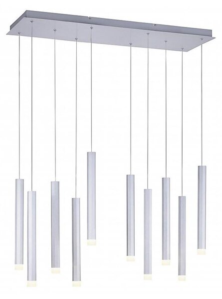 Leuchten Direkt 15206-95 - LED Luster na lanku BRUNO 10xLED/4,8W/230V