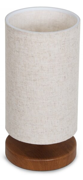Opviq Stolná lampa Baras krémová/hnedá