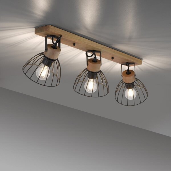 Leuchten Direkt 11418-18 - Bodové svietidlo LAMI 3xE27/25W/230V