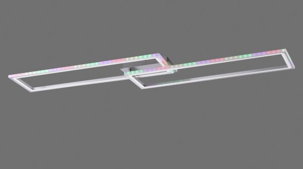 Leuchten Direkt14635-55-LED RGB Stmievateľné stropné svietidlo FELIX 34,5W/230V+DO