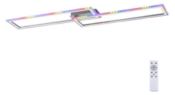 Leuchten Direkt14635-55-LED RGB Stmievateľné stropné svietidlo FELIX 34,5W/230V+DO