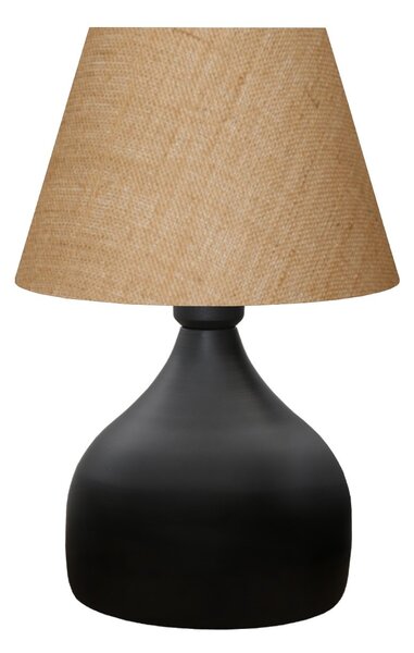 Opviq Stolná lampa Dara krémová/čierna