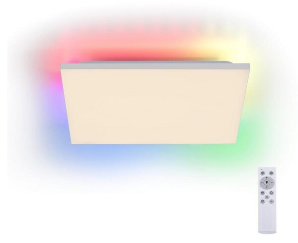 Leuchten Direkt 15561-16-LED RGB Stmievateľné stropné svietidlo CONRAD 27W/230V+DO