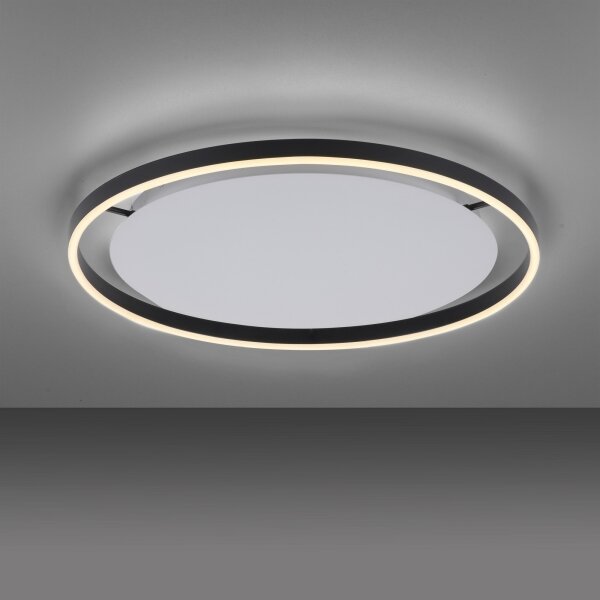 Leuchten Direkt 15392-13 - LED Stmievateľné stropné svietidlo RITUS 30W/230V čierna