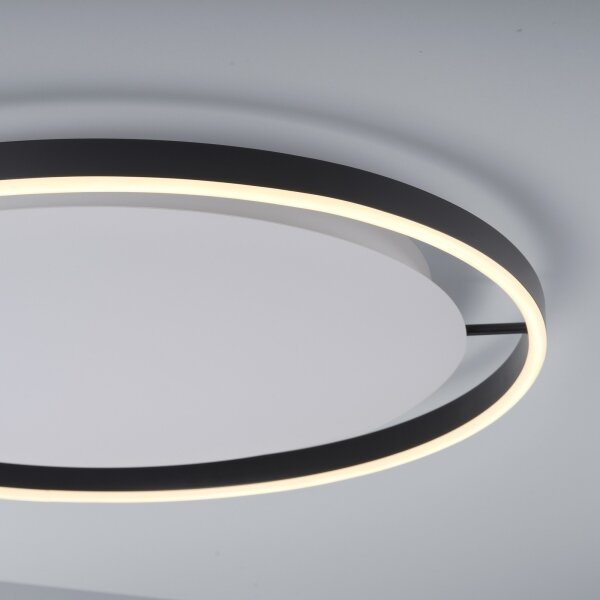 Leuchten Direkt 15392-13 - LED Stmievateľné stropné svietidlo RITUS 30W/230V čierna