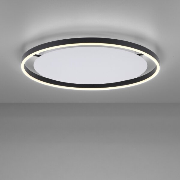 Leuchten Direkt 15392-13 - LED Stmievateľné stropné svietidlo RITUS 30W/230V čierna