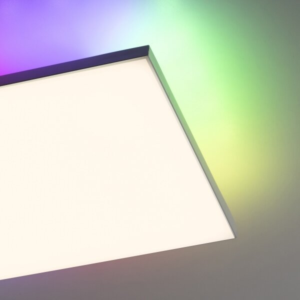 Leuchten Direkt 15561-16-LED RGB Stmievateľné stropné svietidlo CONRAD 27W/230V+DO