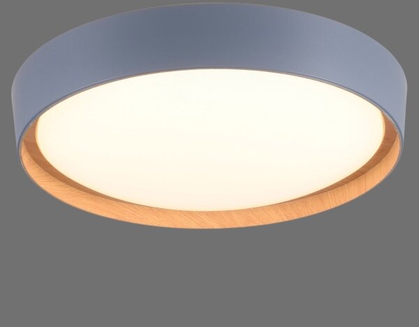 Leuchten Direkt 14347-15-LED Stmievateľné stropné svietidlo EMILIA 28,8W/230V šedá