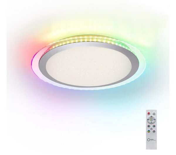 Leuchten Direkt 15411-21- LED RGB Stmievateľné stropné svietidlo CYBA LED/26W/230V + DO