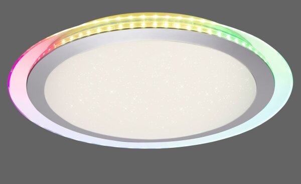 Leuchten Direkt 15411-21- LED RGB Stmievateľné stropné svietidlo CYBA LED/26W/230V + DO