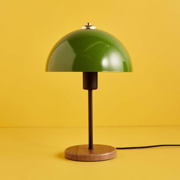 Opviq Stolná lampa Huras zelená/hnedá