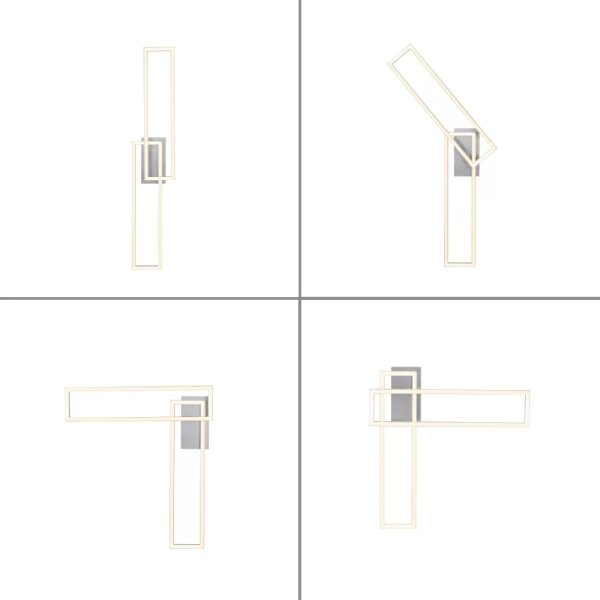 Leuchten Direkt 14691-55 - LED Stmievateľný prisadený luster IVEN 2xLED/18W/230V