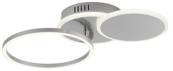Leuchten Direkt 14116-55 - LED Stropné svietidlo LED/25,5W/230V matný chróm