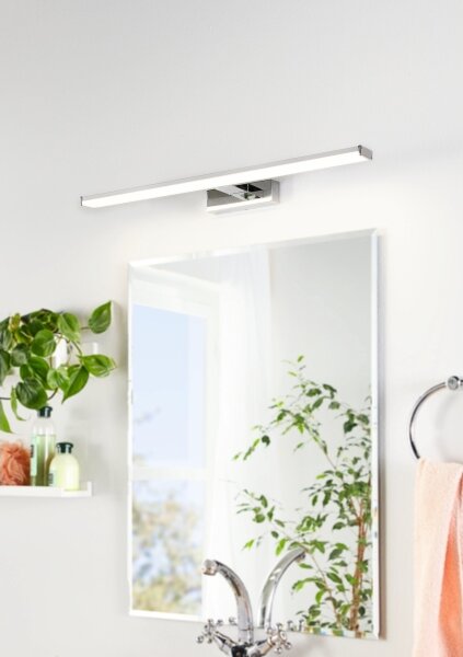 Eglo 79533 - LED Kúpeľňové osvetlenie zrkadla SARNOR 11W/230V 60 cm IP44 chróm