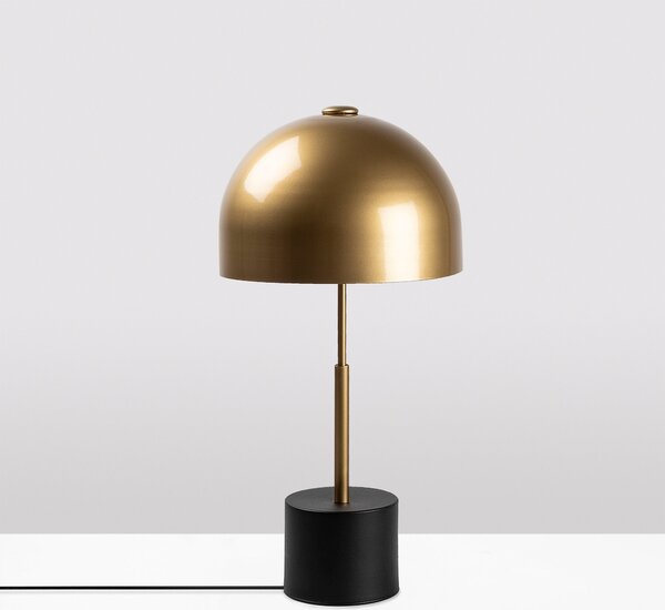 Opviq Stolná lampa Mixes čierna/zlatá