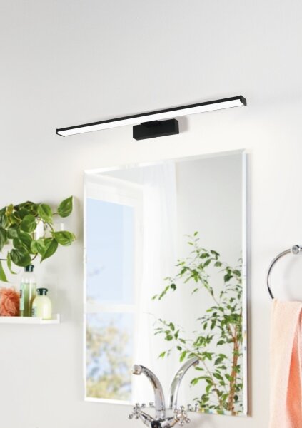 Eglo 780431 - LED Kúpeľňové osvetlenie zrkadla BETETA 11W/230V 60 cm IP44 čierna