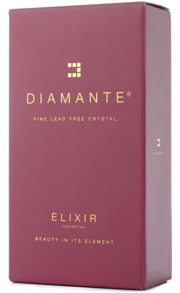 Svadobné poháre na sekt Diamante Romance, 2 ks