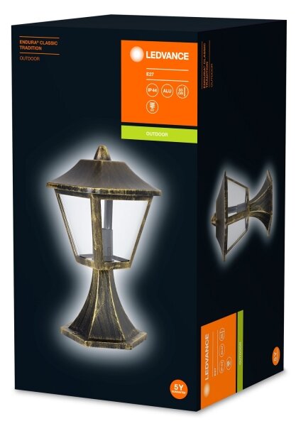 Ledvance - Vonkajšia lampa ENDURA 1xE27/60W/230V IP44