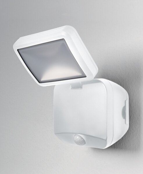 Ledvance - LED Vonkajšie nástenné svietidlo so senzorom BATTERY LED/4W/4xD IP54