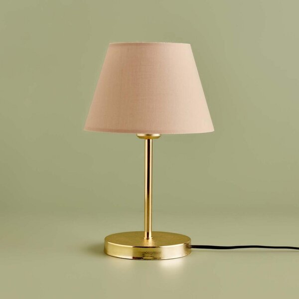 Opviq Stolná lampa Tienidlo II béžová/zlatá