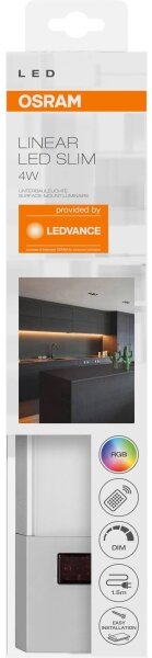 Ledvance - LED RGB Stmievateľné podlinkové svietidlo SLIM LED/4W/230V + DO