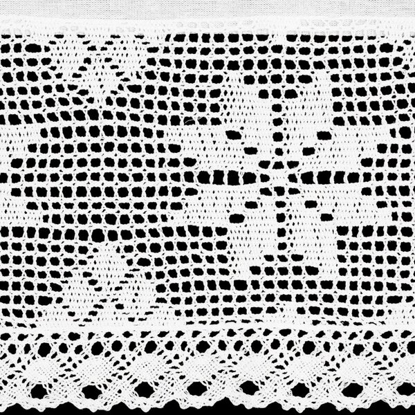 Dekorstudio Krátka záclona MIRANDA s riasiacou páskou 150x70cm - biela