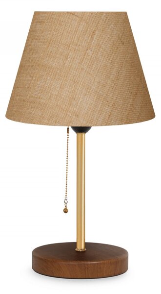 Opviq Stolná lampa Wena krémová/zlatá/hnedá