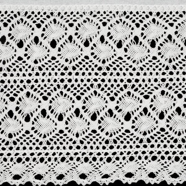 Dekorstudio Krátka záclona VALENTINA na dekoračných krúžkoch 150x70cm - biela