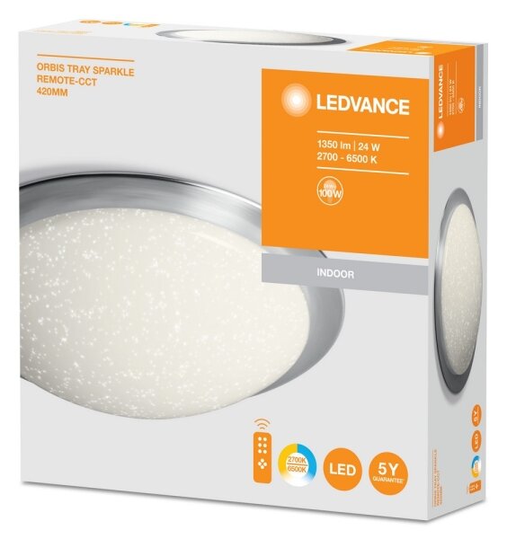 Ledvance - LED Stmievateľné stropné svietidlo SILARA LED/24W/230V +DO