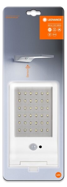 Ledvance - LED Solárne nástenné svietidlo so senzorom DOORLED LED/3W/3,3V IP44