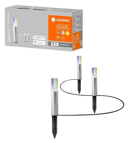 Ledvance - Rozširovacia SADA 3x LEDRGBWVonkajšia lampa SMART 3xLED/1,9W/230V Wi-Fi