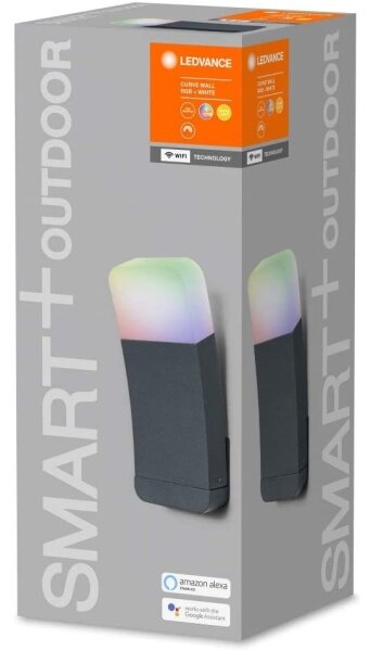 Ledvance - LED RGBW Vonkajšie svietidlo SMART+ CURVE LED/9W/230V IP44 Wi-Fi
