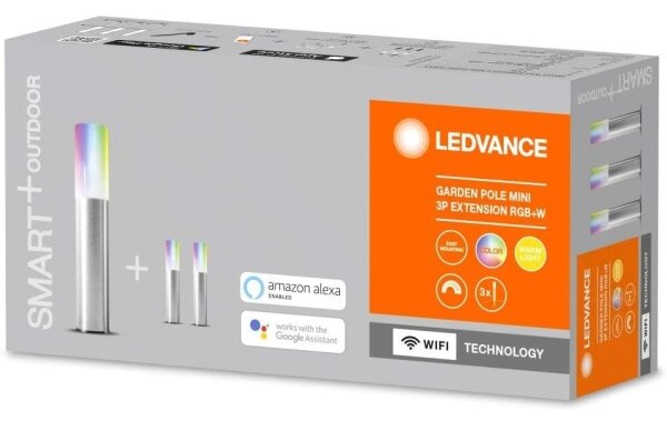 Ledvance - Rozširovacia SADA 3x LEDRGBWVonkajšia lampa SMART 3xLED/1,9W/230V Wi-Fi