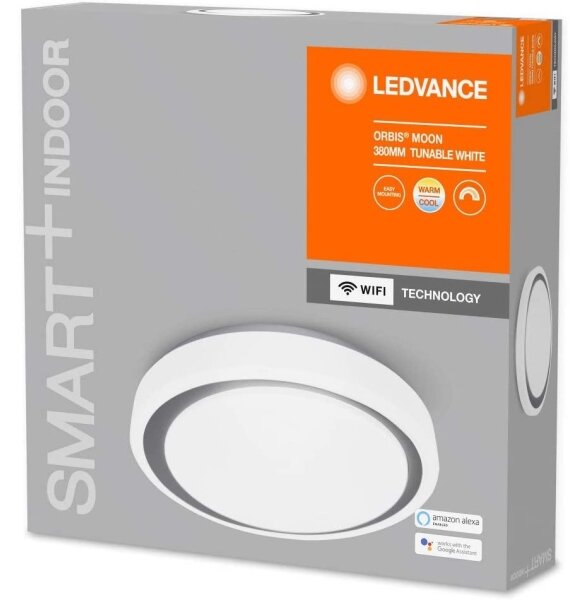 Ledvance - LED Stmievateľné stropné svietidlo SMART+ MOON LED/24W/230V Wi-Fi