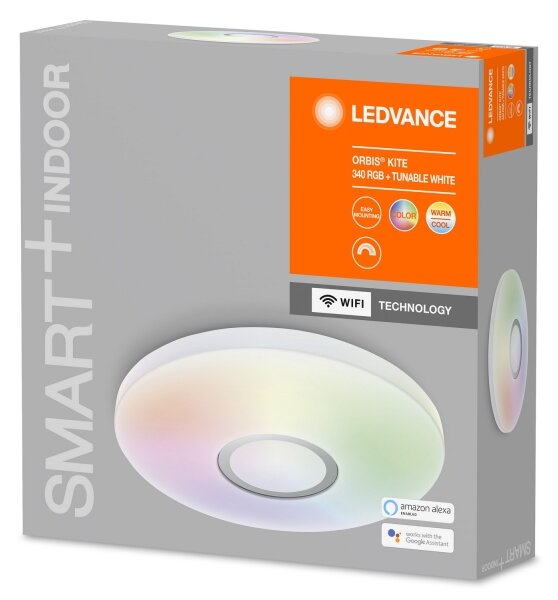 Ledvance - LED RGBW Stmievateľné stropné svietidlo SMART+ KITE LED/18W/230V Wi-Fi