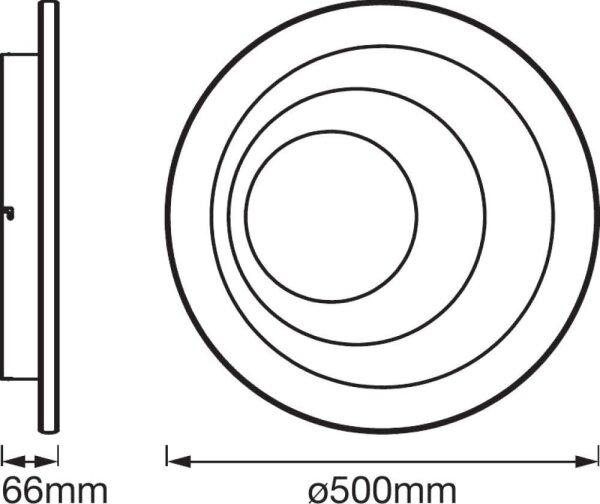 Ledvance - LED Stmievateľné stropné svietidlo SMART+ SPIRAL LED/24W/230V Wi-Fi
