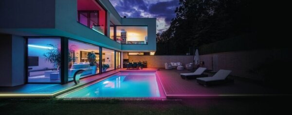 Ledvance - LED RGB Stmievateľný vonkajší pásik FLEX 5m LED/23W/230V IP44 + DO