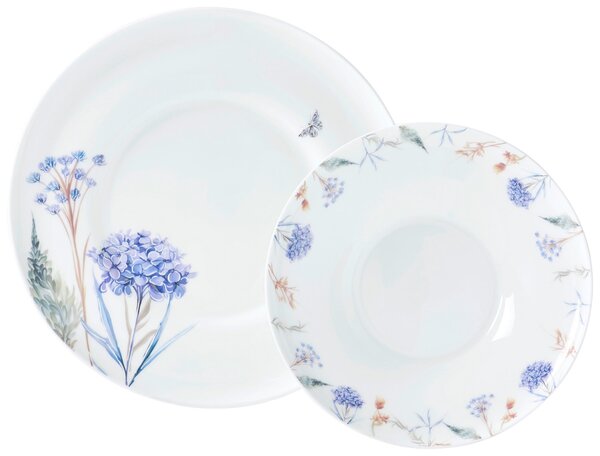JEDÁLENSKÝ SERVIS jemný kostný porcelán (fine bone china) keramika Novel - Jedálenské sety