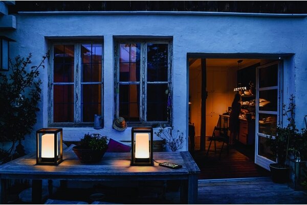 Ledvance - LED RGBW Stmievateľná vonkajšia lampa s power bankou LED/5W/230V Wi-Fi