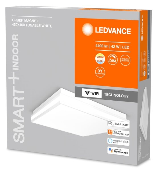 Ledvance - LED Stmievateľné stropné svietidlo SMART+ MAGNET LED/42W/230V Wi-Fi