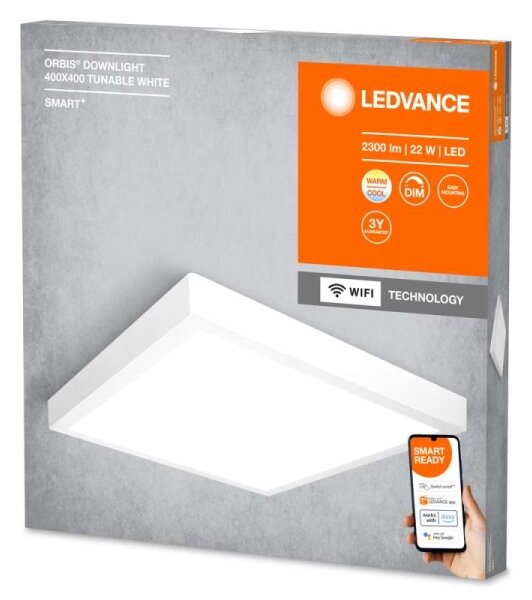 Ledvance - LED Stmievateľné stropné svietidlo SMART+ DOWNLIGHT LED/22W/230V Wi-Fi