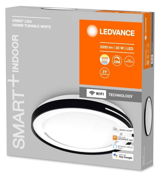 Ledvance - LED Stmievateľné stropné svietidlo SMART+ ORBIS LED/30W/230V Wi-Fi