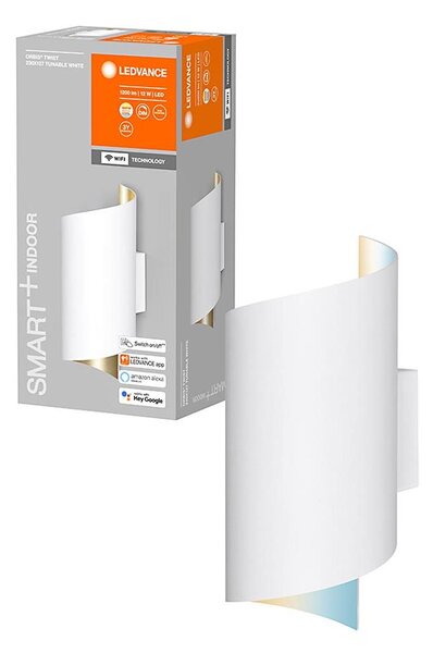 Ledvance - LED Stmievateľné nástenné svietidlo SMART+ TWIST LED/12W/230V Wi-Fi