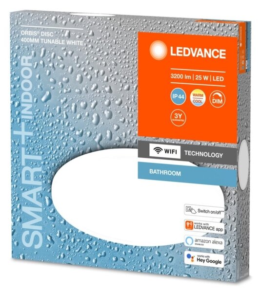 Ledvance - LED Stmievateľné kúpeľňové svietidlo DISC LED/25W/230V Wi-Fi IP44