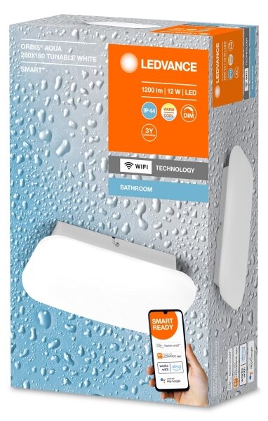 Ledvance-LED Stmievateľné kúpeľňové svietidlo SMART+ AQUA LED/12W/230V IP44 Wi-Fi