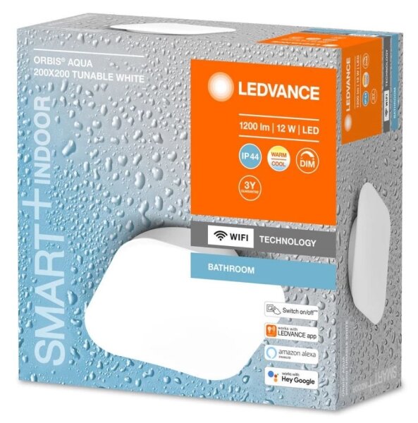 Ledvance-LED Stmievateľné kúpeľňové svietidlo SMART+ AQUA LED/12W/230V IP44 Wi-Fi