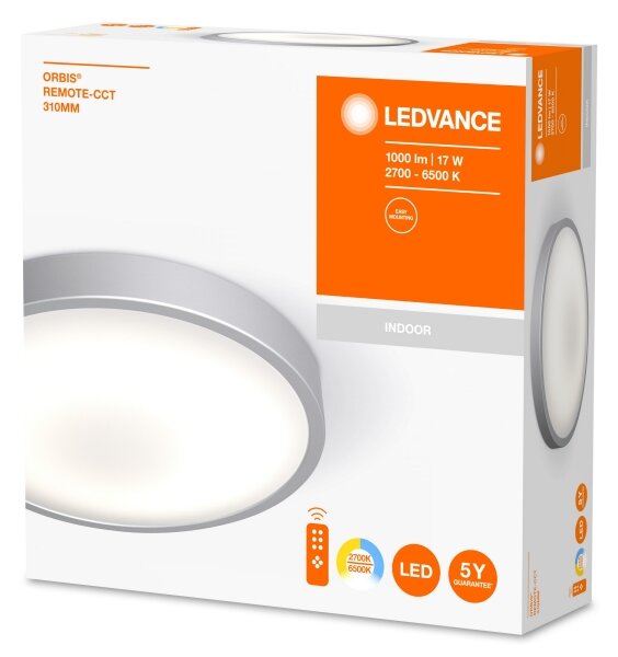 Ledvance - LED Stmievateľné stropné svietidlo ORBIS LED/17W/230V 2700-6500 + DO